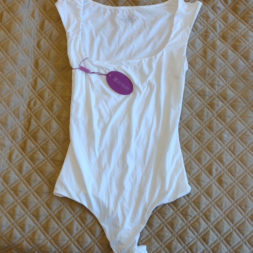 3/$30 Women’s White Bodysuit Intimate
